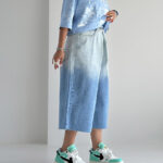 شلوار جین برمودا 2 رنگ کد 101824