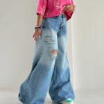 شلوار جین RAE BLUE کد 101829