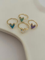 انگشتر قلبی کد 310480 - Image 2