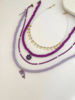 گردنبند مرواریدی طرح دار کد 310483 - Image 10