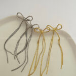 گوشواره پاپیونی ریش دار کد 310470