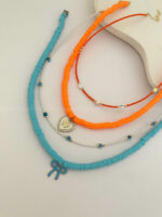 گردنبند مرواریدی طرح دار کد 310483 - Image 3