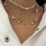 گردنبند مرواریدی کد 310474