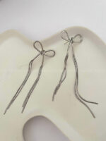 گوشواره پاپیونی ریش دار کد 310470 - Image 5