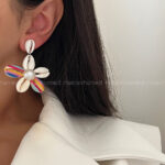 گوشواره صدفی کد 310512