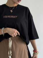 ست تیشرت و شلوار SUMMER کد 160787 - Image 8