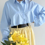 شومیز نیمتنه عروسکی کد 220558