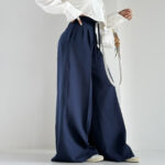 شلوار کمر پیله کد 101855