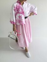 شومیز آبرنگی زیوا کد 220561 - Image 9