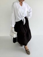 شومیز تک جیب صونا کد 220562 - Image 20