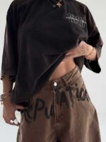 شلوار جین برمودا کد REPUTATION کد 101864 - Image 10