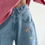 شلوار جین برمودا BEACH کد 101857