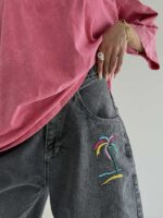 شلوار جین برمودا BEACH کد 101857 - Image 9