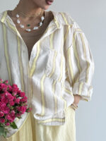 شومیز STRIPED کد 220567 - Image 7