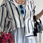 شومیز STRIPED کد 220567