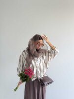 شومیز STRIPED کد 220567 - Image 8