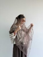 شال ابریشمی راه راه کد 310529 - Image 5