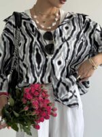 شومیز ZEBRA کد 220566 - Image 13