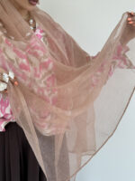 شال ابریشمی راه راه کد 310529 - Image 12