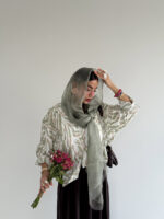 شومیز آبرنگی ایرانا کد 220565 - Image 8