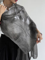شال ابریشم توری کد 310523 - Image 2