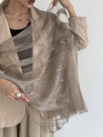 شال ابریشم توری کد 310523 - Image 22