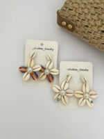 گوشواره صدفی کد 310512 - Image 2