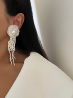 گوشواره مرواریدی کد 310532 - Image 2