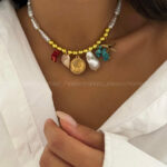 گردنبند پرآویز کد 310533