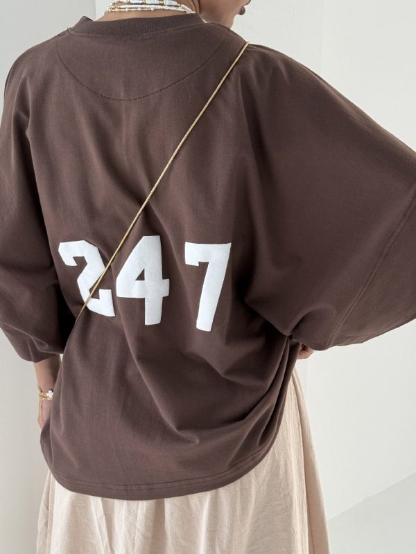 تیشرت آستین کیمانو کد 180536