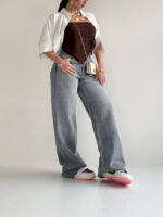 شلوار جین راسته کد 101930