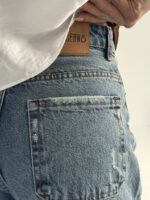 شلوار جین واید لگ کد 101906 - Image 2