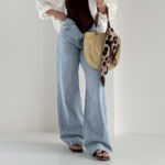 شلوار جین راسته کد 101929