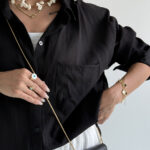 شومیز SINGLE POCKET کد 220573