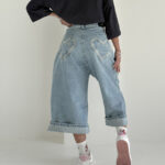 شلوار جین برمودا HART کد 101941