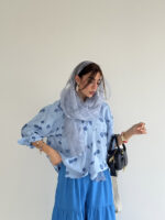 شومیز FLOWER کد 220568 - Image 2