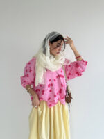 شومیز FLOWER کد 220568 - Image 9