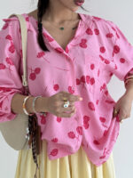 شومیز FLOWER کد 220568 - Image 11