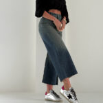 شلوار جین WIDE CROP کد 101887