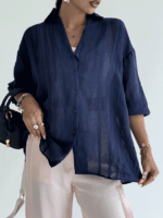 شومیز PERRY نواردار کد 220577 - Image 7
