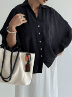 شومیز PERRY آستین کیمانو کد 220578 - Image 11