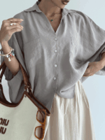 شومیز PERRY آستین کیمانو کد 220578 - Image 23