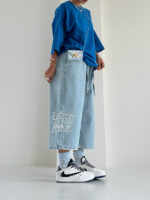 شلوار جین برمودا ANGEL کد 101895