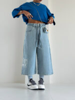 شلوار جین برمودا ANGEL کد 101895 - Image 6