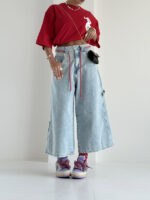 شلوار جین برمودا CAMO کد 101896 - Image 3