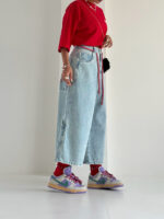 شلوار جین برمودا CAMO کد 101896 - Image 4