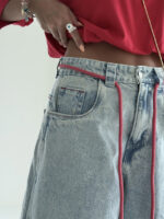 شلوار جین برمودا CAMO کد 101896 - Image 2