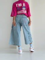 شلوار جین برمودا CAMO کد 101896 - Image 11