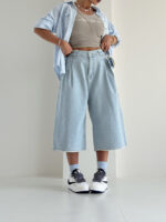 شلوار برمودا پیله ای کد 101894