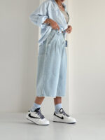 شلوار برمودا پیله ای کد 101894 - Image 4